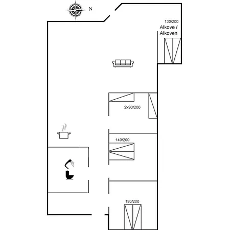 Lilia - 900m From The Sea By Interhome Bøtø By